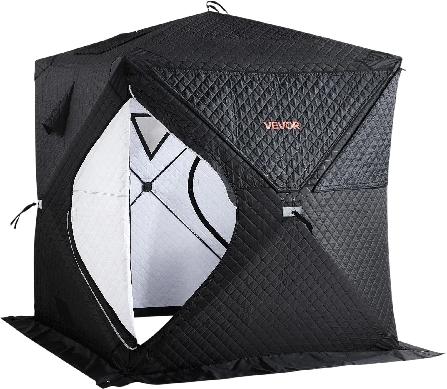Vevor Outdoor Sauna Tent 69 x 69 in. Insulated 4 Person Capacity New