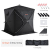 Vevor Outdoor Sauna Tent 69 x 69 in. Insulated 4 Person Capacity New
