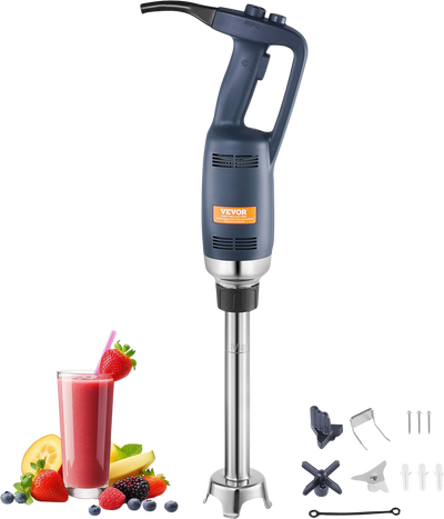 Vevor Commercial Immersion Blender Heavy Duty Hand Mixer 350W New