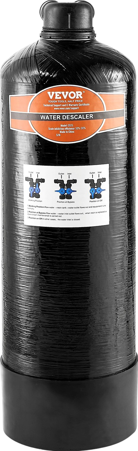 Vevor Salt Free Water Descaler System 7 GPM For Whole House 2-3 Person Family New
