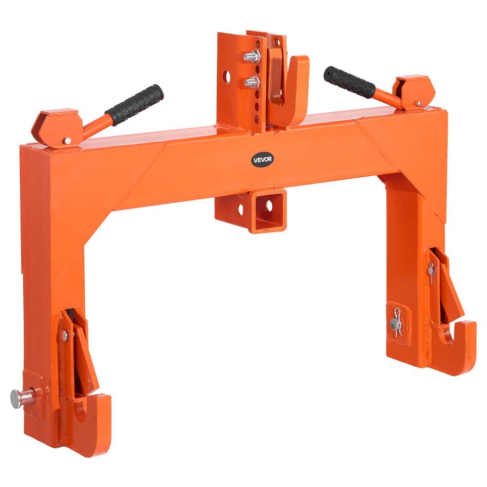 Vevor 3-Point Quick Hitch with 2" Receiver 3000 lb. Capacity 5-Level Adjustable New