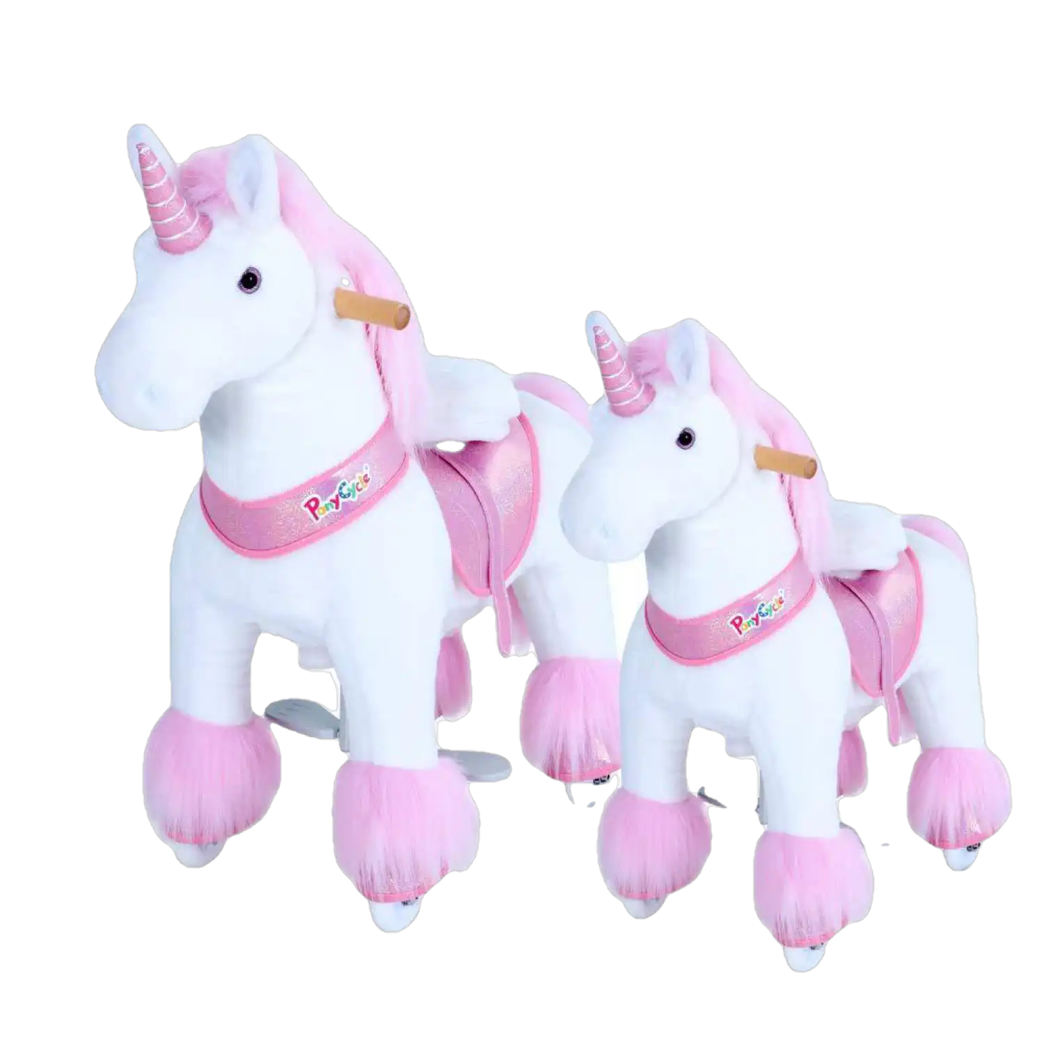 PonyCycle Vroom Rider U Series U402 Ride-On Pink Unicorn Large New