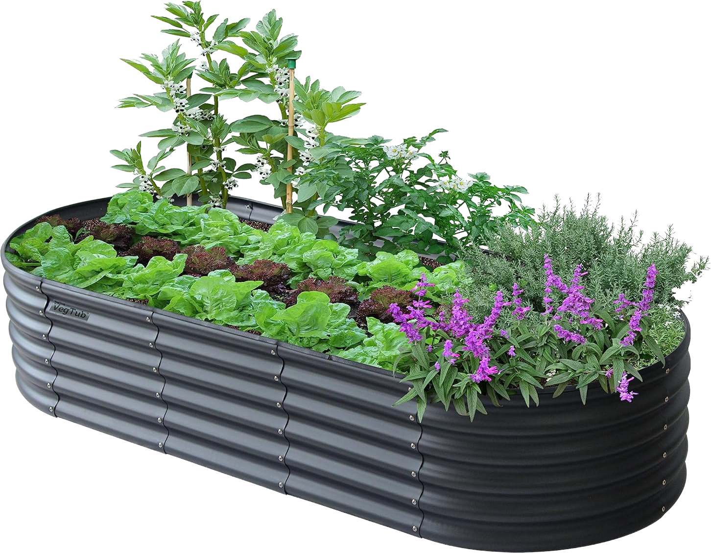 VegTrug VegTub Modular Metal Raised Garden Bed Kit New