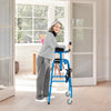 Versatile Rolling Walker for Rehabilitation Training-Navy - Gallery View 1 of 10