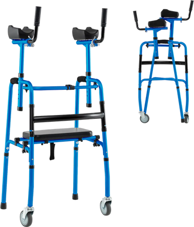 Costway Rolling Walker Rehabilitation Training 842519367 New
