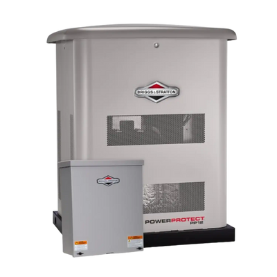 Briggs & Stratton 040689 12kW Standby Generator LP/NG w/ 100 Amp 16 Circuit Automatic Transfer Switch (Wifi) New