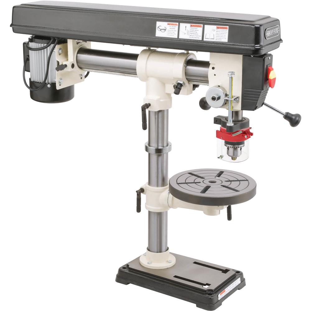 Shop Fox W1669 - 34" Benchtop Radial Drill Press
