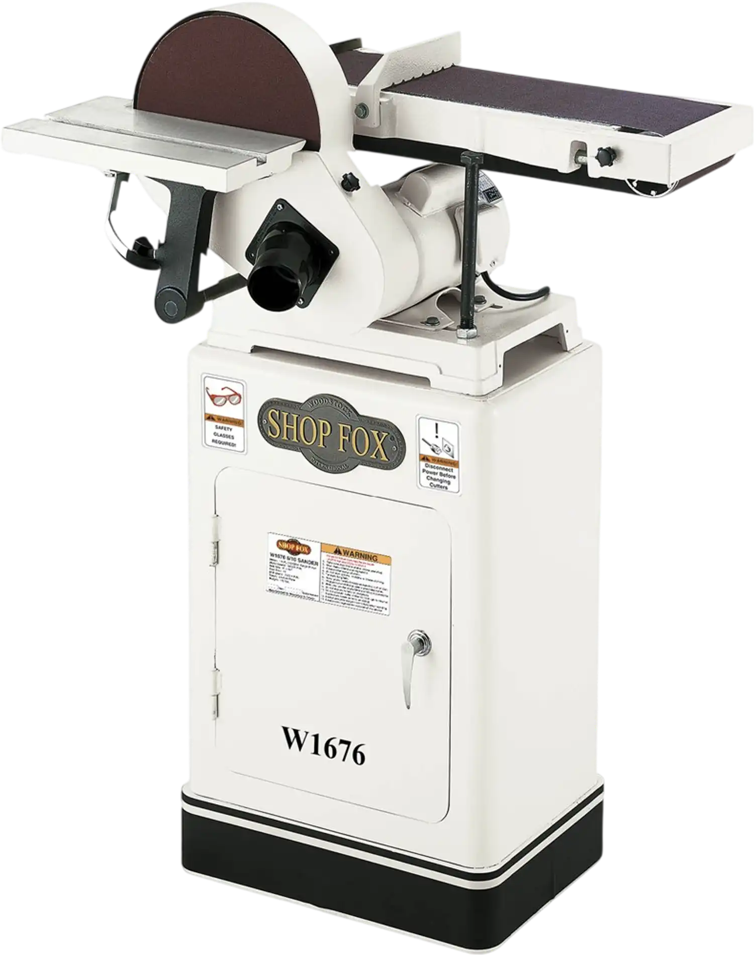 Shop Fox W1676 Belt-Disc Sander 6