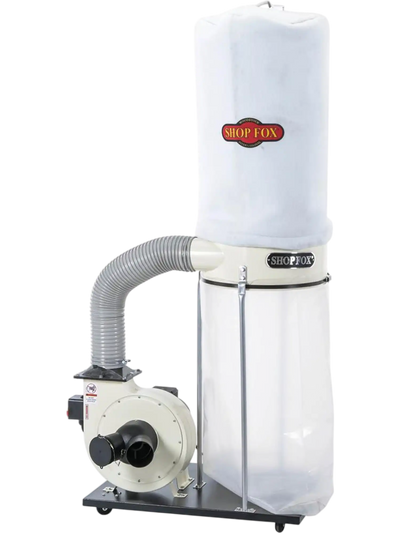 Shop Fox W1685 Dust Collector 1-1/2 HP Wood New