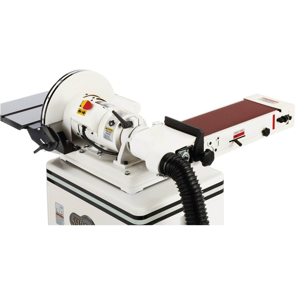 Shop Fox W1712 - 6" x 48" Belt/12" Disc Combo Sander