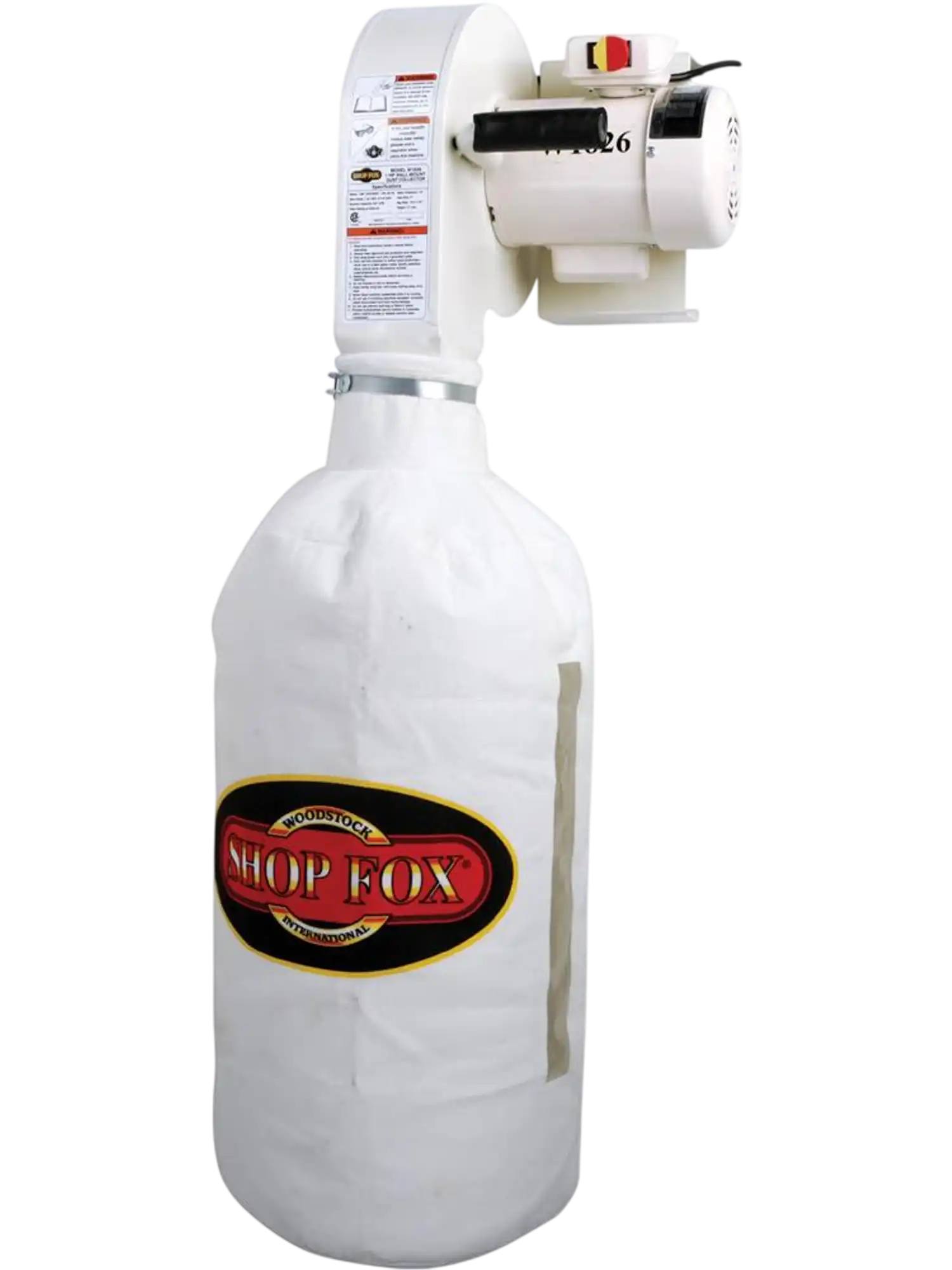 Shop Fox W1826 Wall Dust Collector 1 HP Wood Dust Collector New