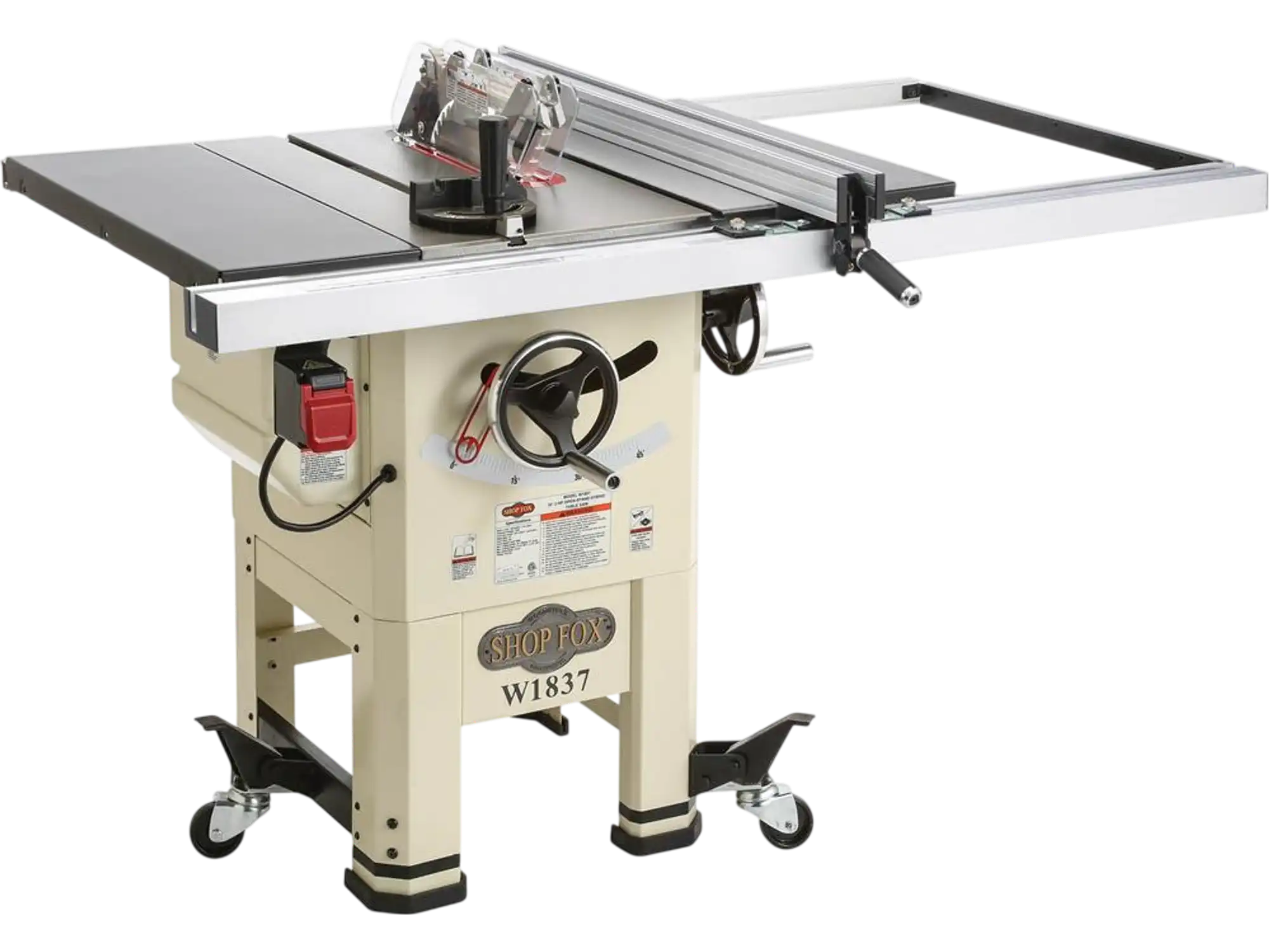Shop Fox W1837 Table Saw 10