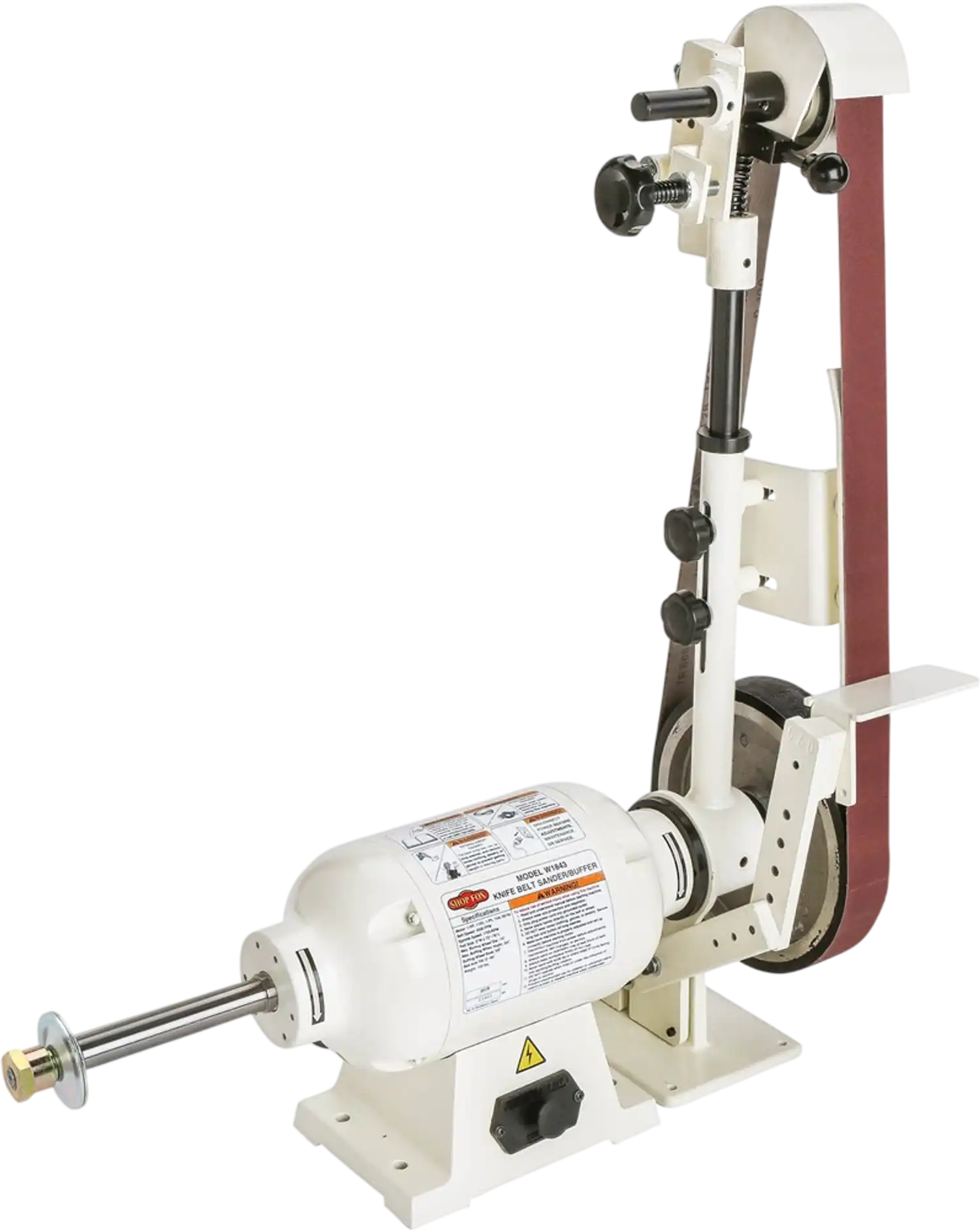 Shop Fox W1843 Belt Grinder Knife Belt Sander Buffer New