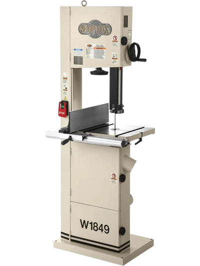 Shop Fox W1849 Vertical Wood Bandsaw 14