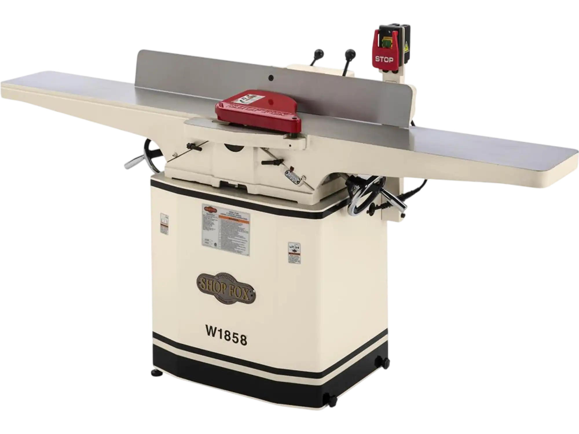 Shop Fox W1858 Jointer 8