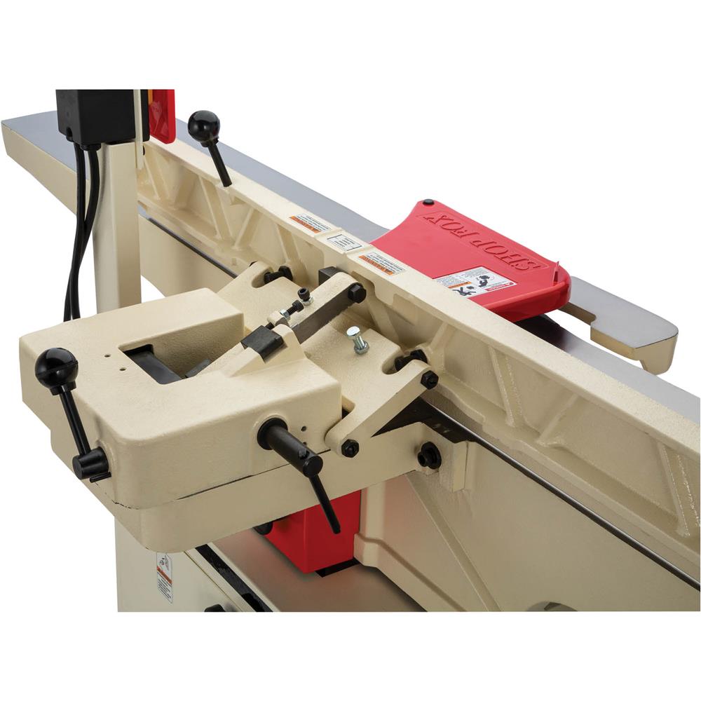 Shop Fox W1858 - 8" x 72" Dovetail Jointer w/ Helical Cutterhead & Mobile Base
