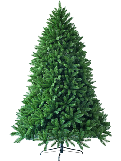 Costway 7.5' Unlit Artificial Christmas Tree 1968 Tips 84567193 New