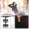 Adjustable abdominal twister trainer with foam padded backrest, suitable for various exercise positions at home or gym.