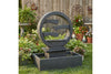 Exaco Wagon Wheel Outdoor Water Fountain 45" Tall New