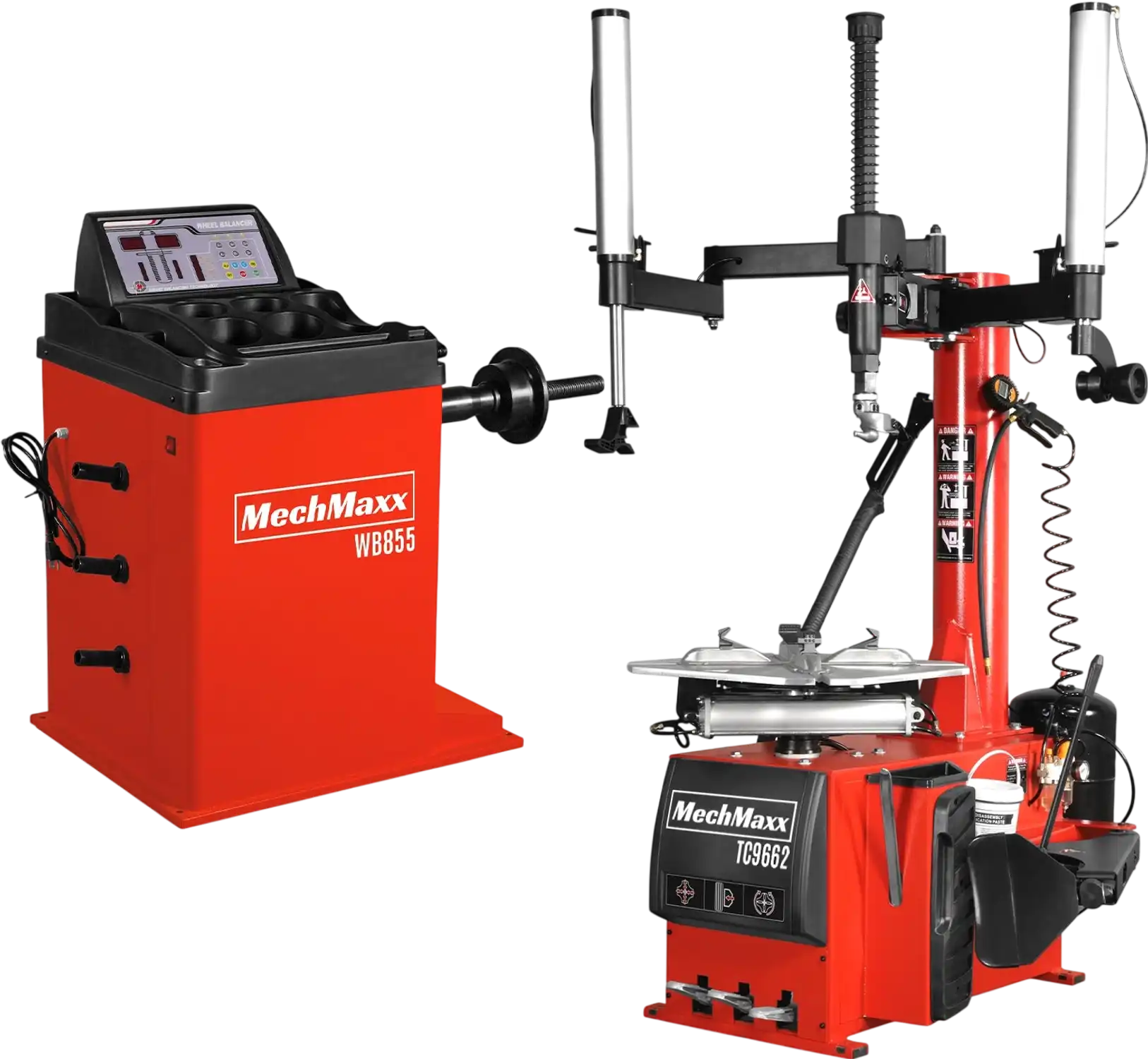 MechMaxx TC9662+WB855 Tire Changer 24