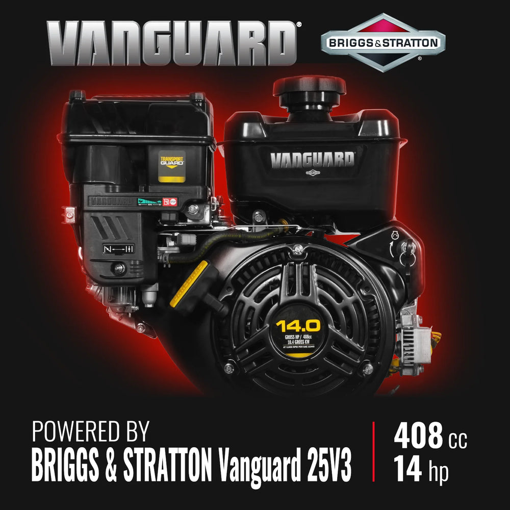 6 inch E-start B&S VANGUARD 408cc 14hp Gasoline Engine Powered Drum Wood Chipper ,  P4206