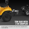 6 inch E-start Zonsen 420cc 13.4hp Gas Powered 4 - Wheel Drum Wood Chipper with Taillight ,  B150