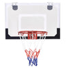 Detail shot of the nylon net on the Over-The-Door Mini Basketball Hoop, designed for durability and indoor play.