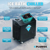K-Plunge Arctic Fox Inflatable Cold Plunge Hot Tub 1-Person with Lid and Pump New