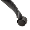 Close-up of the swivel caster wheel of the Salon Standing Hair Dryer Bonnet Rolling Heater for easy maneuverability.