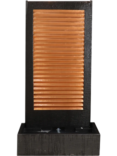 Exaco Zig Zag Copper Outdoor Water Fountain 63