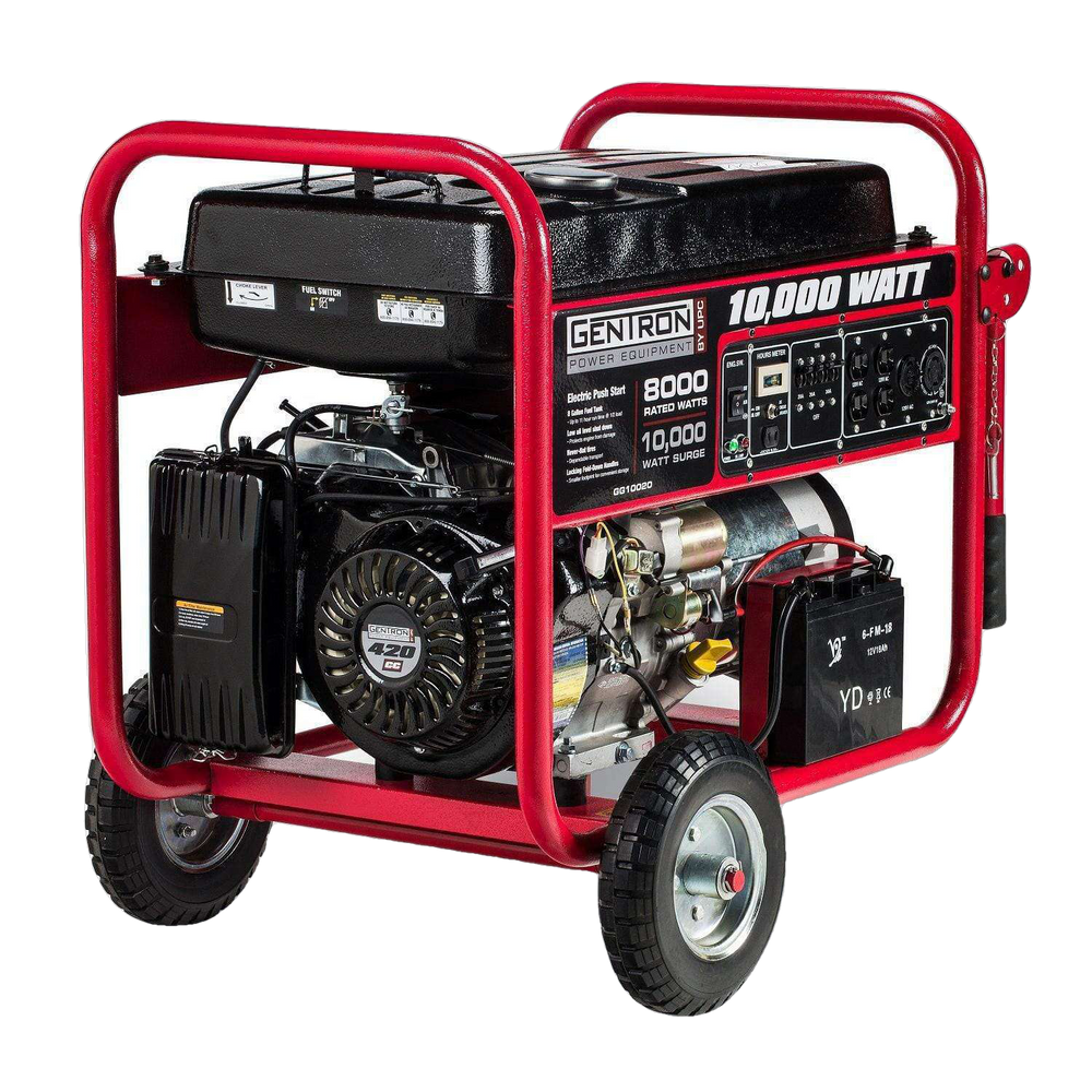 Gentron GG10020 8000W/1000W Electric Start Portable Gas Generator New