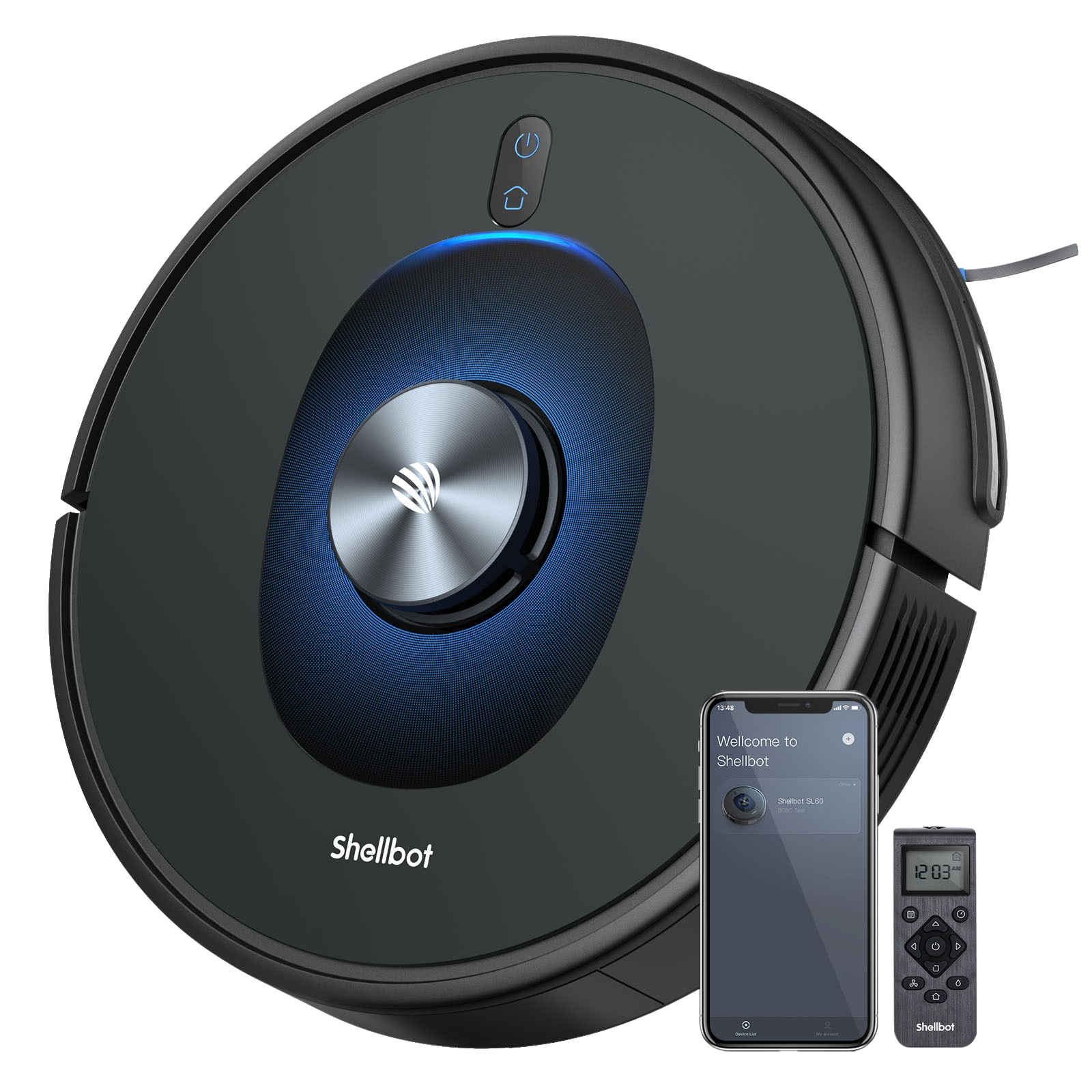 Shelldon Shellbot Shellbot SL60 Self-Charging 2 in 1 Robot Vacuum and Mop New – FactoryPure