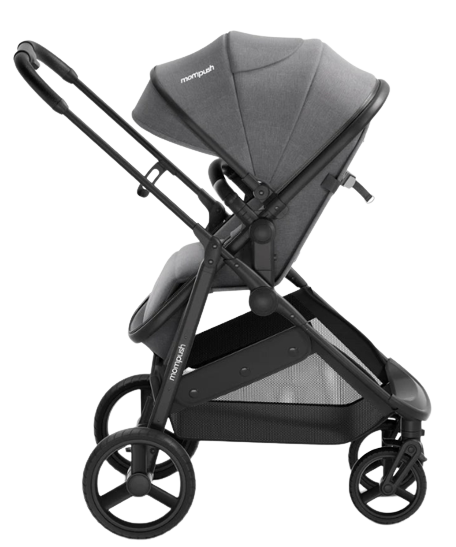 Mompush Wiz Bassinet Full Recline Fold Reversible Seat UPF50+ Canopy Stroller New