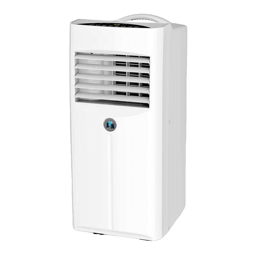 JHS A001-10KR/D 10,000 BTU Portable Air Conditioner with Dehumidifier and Remote White New