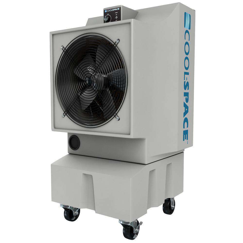 Cool-Space CS5-18-VD GLACIER18 Series 2825 CFM 1200 sq ft 12 Speed 18 Inch Portable Evaporative Cooler New