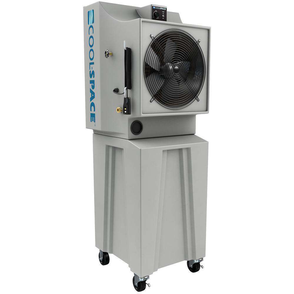 Cool-Space CS5-18-VD-TB2 GLACIER18 Series 2825 CFM 1200 sq ft 12 Speed 18 Inch Portable Evaporative Cooler New