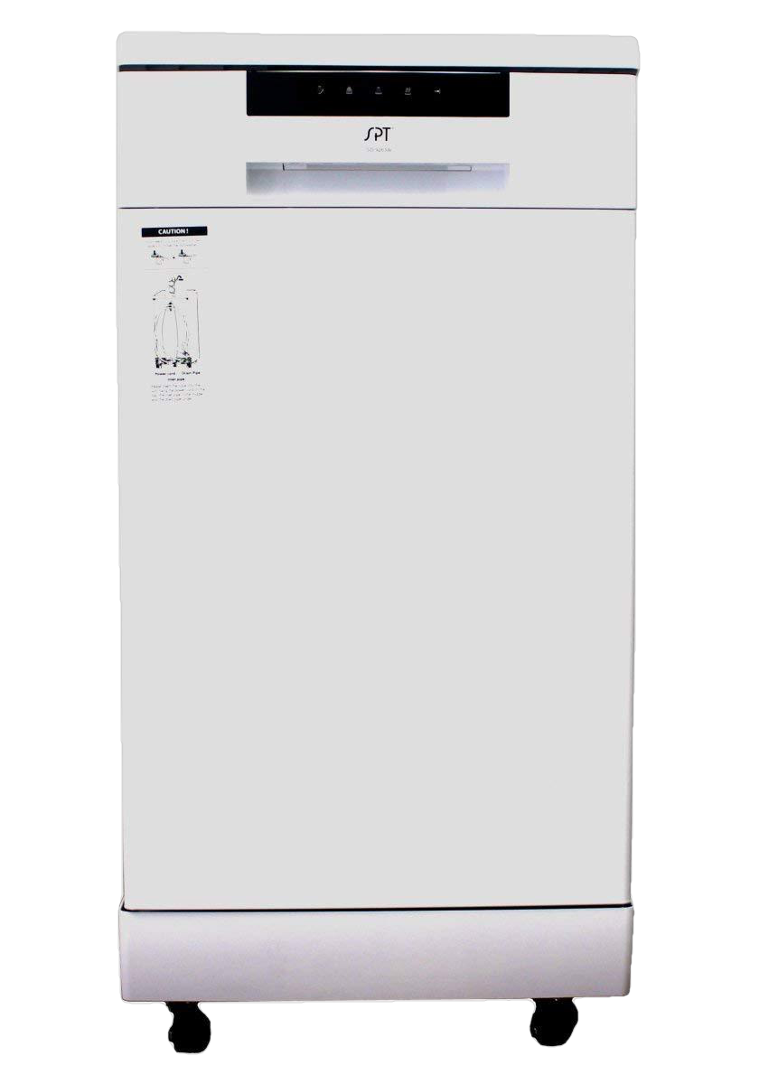 Sunpentown SD-9263W 18" Energy Star Portable Dishwasher - White New