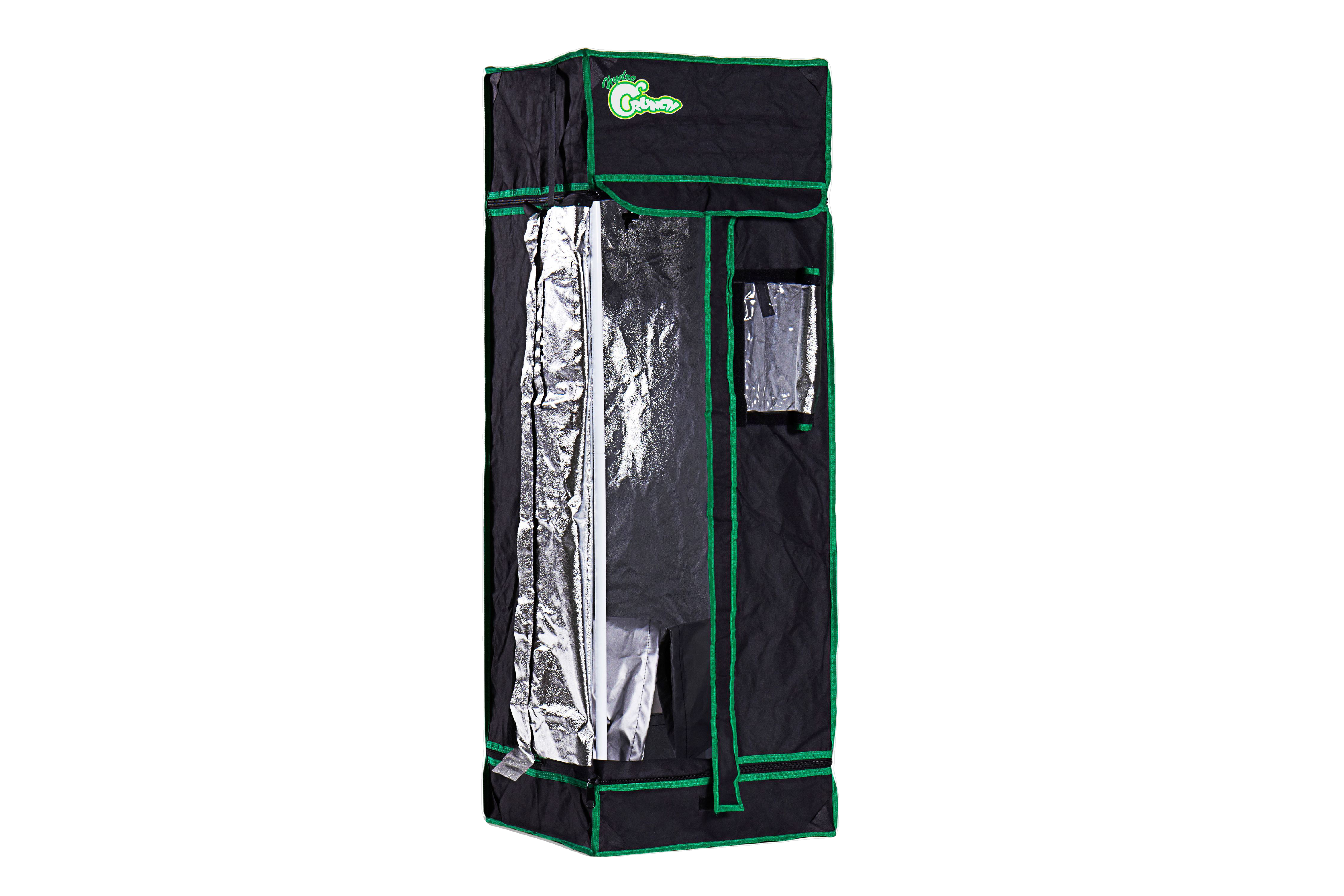 Hydro Crunch D940008401 1.5 ft. x 1.5 ft. x 4 ft. Heavy Duty Grow Room Tent New