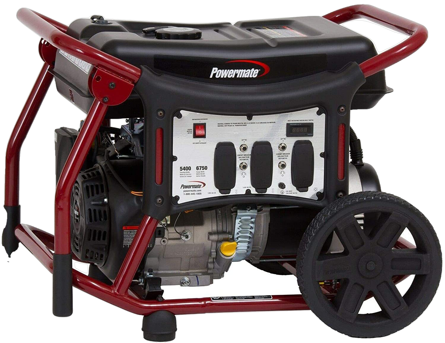 Powermate WX5400 5400W/6750W Gas Portable Generator New