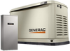 Generac/Honeywell 6462 16kW Guardian LP/NG Standby Generator with Smart Transfer Switch New