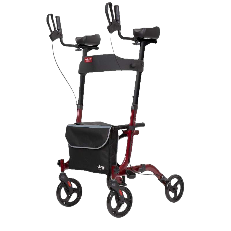 Vive Health MOB1033RED Upright Walker Red New