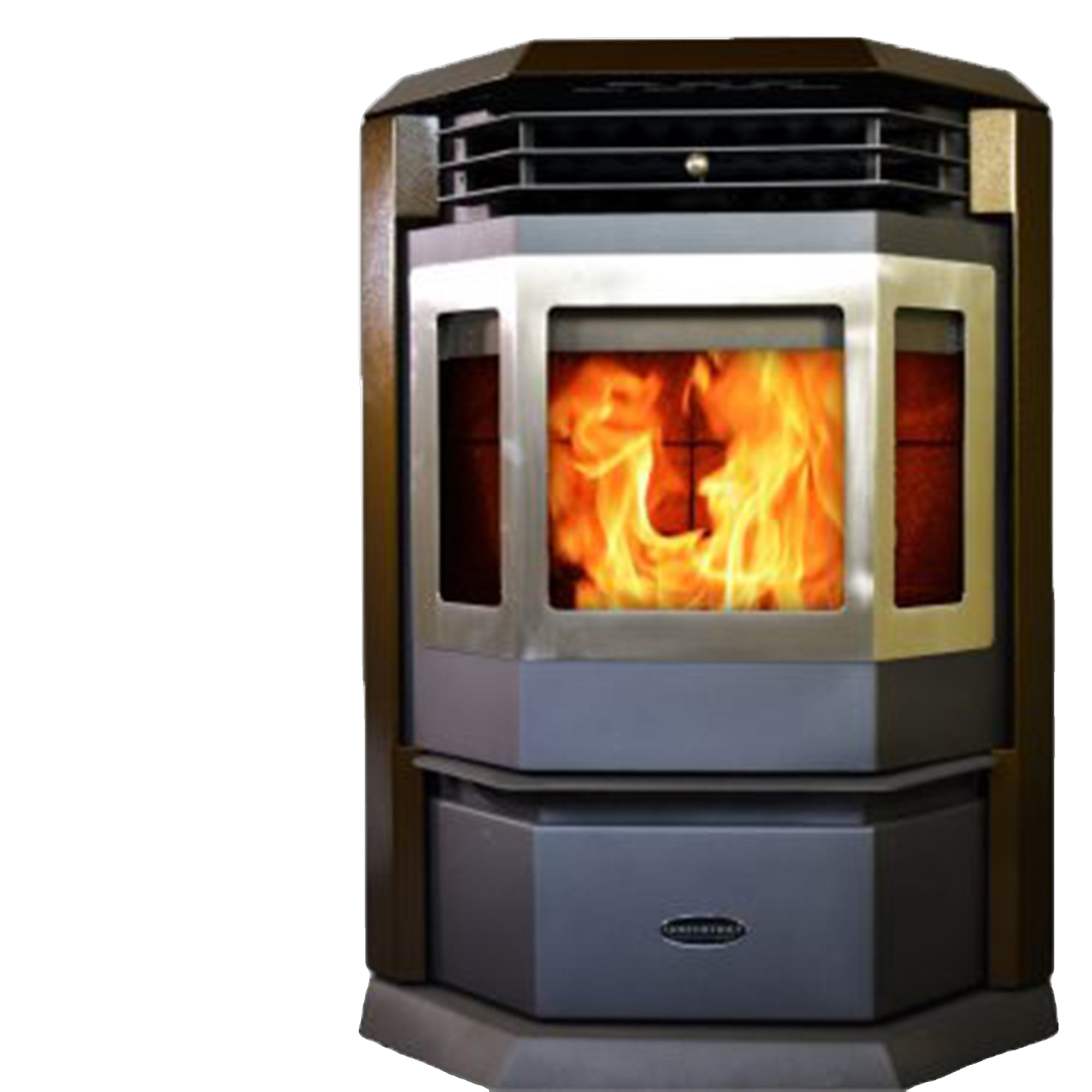 ComfortBilt HP22-SS 2,800 sq. ft. EPA Certified Auto Ignition Pellet Stove 55lb Hopper Brown New