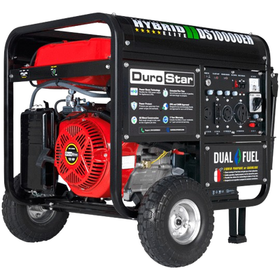 DuroStar DS10000EH 8000W/10000W Dual Fuel Electric Start Generator New