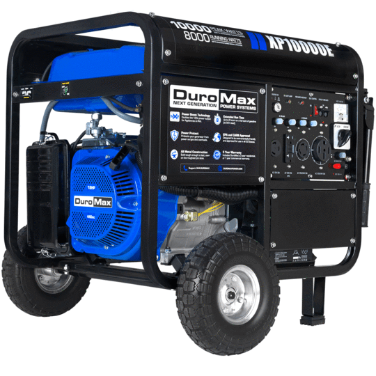 DuroMax XP10000E 8000W/10000W Gas Electric Start Generator New