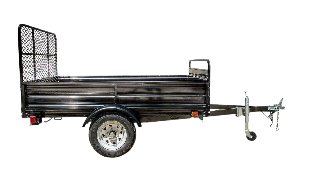 DK2 MMT5X7-DUG 1639 lb. Capacity 4.5 ft. x 7.5 ft. Drive-Up Gate Single Axle Trailer Kit New