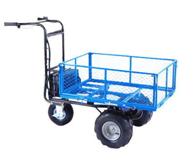 Landworks GUO010 48V Self-Propelled 500 lbs Capacity Electric Utility Wagon New