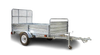 DK2 MMT5X7G-DUG 1639 lb. Capacity 4.5 ft. x 7.5 ft. Drive-Up Gate Single Axle Trailer Kit Galvanized New