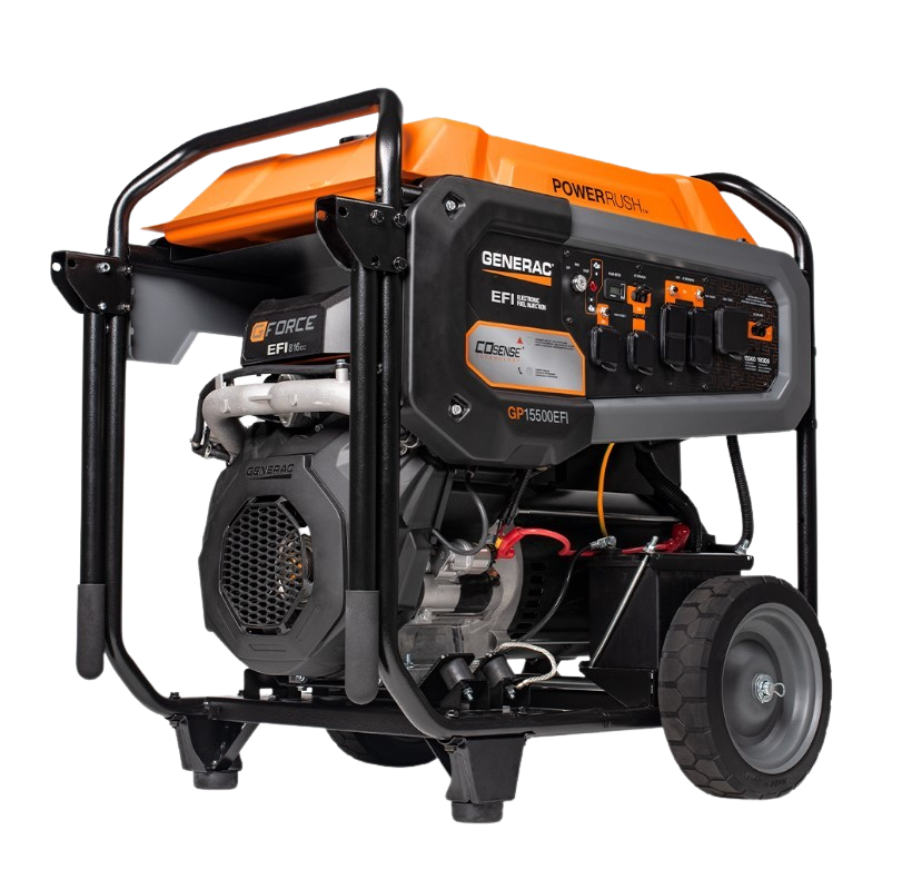 Generac GP15500EFI 15500W/19300W Low THD Gas Generator Electric Start New