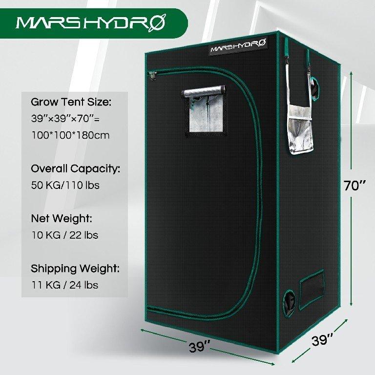 Mars Hydro Grow Tent 3' x 3' New