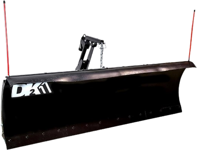 DK2 AVAL8219ELT 82 x 19 in. Universal Truck Mount T-Frame Snow Plow Kit with Actuator and Wireless Remote New